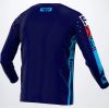 Tricou FXR Podium LE MX Navy Cyan