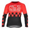 Tricou copii Acerbis MX J-Kid One Red Black