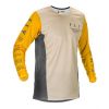 Tricou Fly Racing Kinetic K121 Grey Yellow