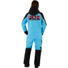 Combinezon dama snow FXR Recruit FAST Black Sky Blue insulated 23