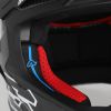 Casca carbon Acerbis Airstrike Black White
