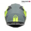Casca modulara Acerbis Serel Black Fluo Yellow ECE 22-06