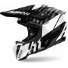 Casca Airoh Twist 3 Thunder Black White