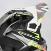 Casca Acerbis Airstrike-X Black Orange Fluo