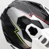 Casca Acerbis Airstrike-X Black Orange Fluo