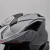 Casca Acerbis Airstrike-X Grey Red