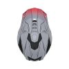 Casca Acerbis Airstrike-X Grey Red