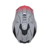 Casca Acerbis Airstrike-X Grey Red