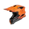 Casca Acerbis Airstrike-X Orange Grey