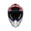 Casca Acerbis Airstrike-X White Blue Red