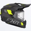 Casca snow FXR Clutch X 26 Viziera Incalzita Black HiVis