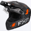 Casca snow FXR Clutch X 26 Viziera Incalzita Black Orange