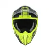 Casca carbon Acerbis Airstrike Black Fluo Yellow