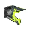 Casca carbon Acerbis Airstrike Black Fluo Yellow