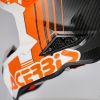 Casca carbon Acerbis Airstrike Orange White