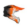 Casca carbon Acerbis Airstrike Orange White