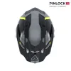 Casca Acerbis Attack Black Fluo Yellow