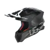 Casca carbon Acerbis Airstrike Black White