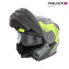 Casca modulara Acerbis Serel Black Fluo Yellow ECE 22-06
