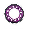 Pinion spate otel aluminiu KTM/Husq 125/530 14-25 Purple XMoto