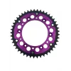 Pinion spate otel aluminiu KTM/Husq 125/530 14-25 Purple XMoto