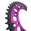 Pinion spate otel aluminiu KTM/Husq 125/530 14-25 Purple XMoto