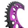 Pinion spate otel aluminiu KTM/Husq 125/530 14-25 Purple XMoto