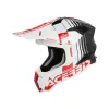 Casca carbon Acerbis Airstrike White Red
