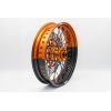 Set roti supermoto KTM 17X3.5 17X5 Orange Black XMoto