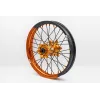 Set roti supermoto KTM 17X3.5 17X5 Orange Black XMoto