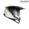Casca Acerbis ASSAULT GRAPHIC Black Fluo Yellow