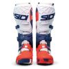 Cizme Sidi Crossair X White Navy Red