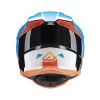 Casca Acerbis T711 Light Blue Orange