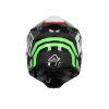 Casca Acerbis Steel Carbon 22.06 Green Red