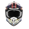 Casca Acerbis Linear 2206 White Blue Red