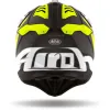 Casca Airoh Aviator 3 Glory Yellow Matt