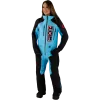 Combinezon dama snow FXR Recruit FAST Black Sky Blue insulated 23