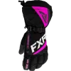 Manusi dama snow FXR Fusion Black Elec Pink