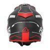 Casca Acerbis Steel Carbon 22.06 Black Red