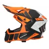 Casca Acerbis X-Track 22.06 Orange Fluo Black