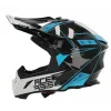 Casca Acerbis Steel Carbon White Blue