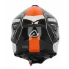 Casca Acerbis Steel Carbon White Orange