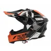 Casca Acerbis Steel Carbon White Orange