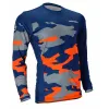 Tricou Acerbis X-Duro Winter Blue Orange