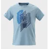 Tricou copii Husqvarna Remote Light Blue