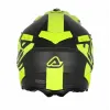 Casca Acerbis Steel Carbon Yellow Fluo