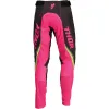Pantaloni dama Thor Pulse Rev Charcoal Fluo Pink