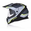 Casca Acerbis Reactive Grafix Black Yellow