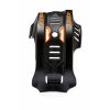 Scut motor KTM 4T EXC-F 450/500 20-23 Acerbis Black Orange