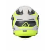 Casca Acerbis Profile 4 Yellow Fluo White